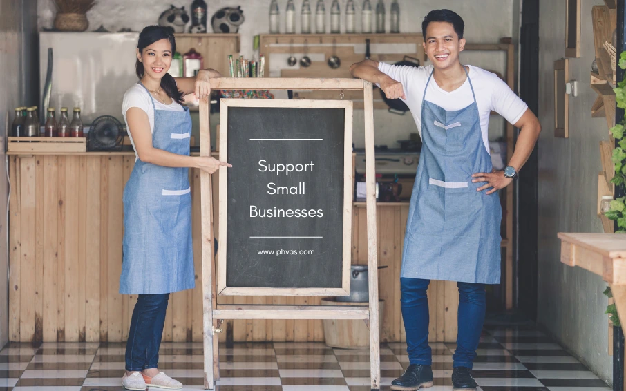 Support small businesses